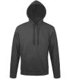 47101 Unisex Snake Hooded Sweatshirt Dark Grey colour image
